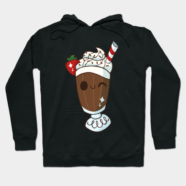 Chocolate Milkshake Hoodie by mimiranger